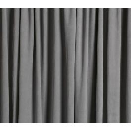 Pewter Velour Drape 12ft H