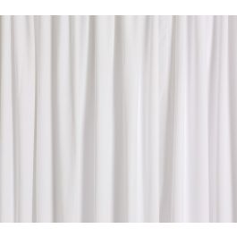 Rich White Velour Drape 12ft H