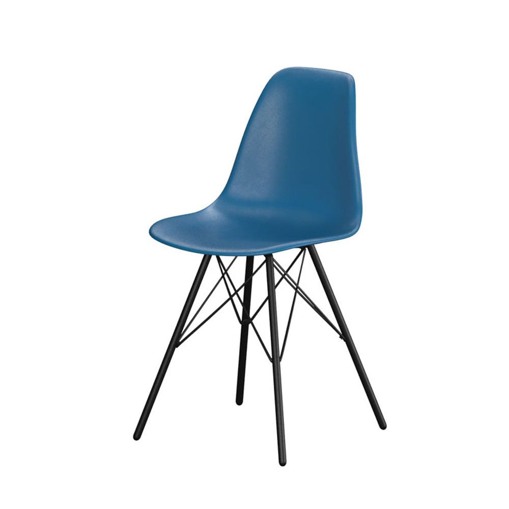 Rent the Chelsea Chair - Blue (Black Base) | CORT Events