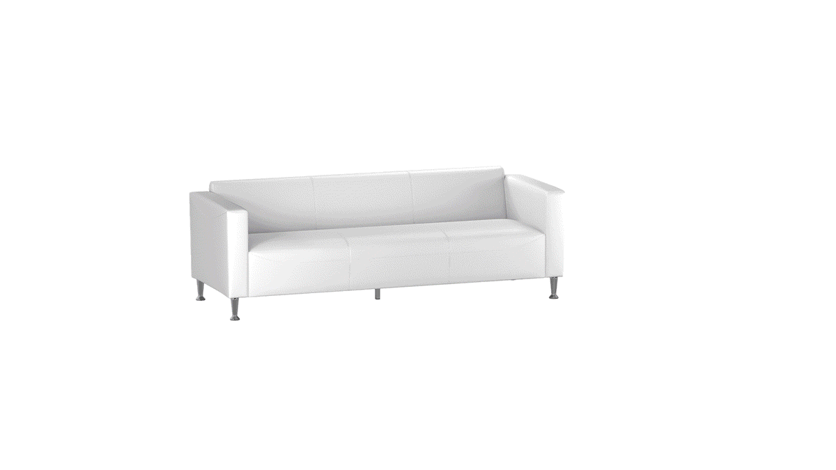 animation of the Baja Sofa in various settings
